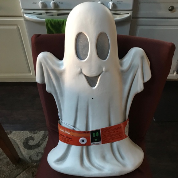 Halloween Spooky Lighted Ghost New With Tag - Picture 3 of 8